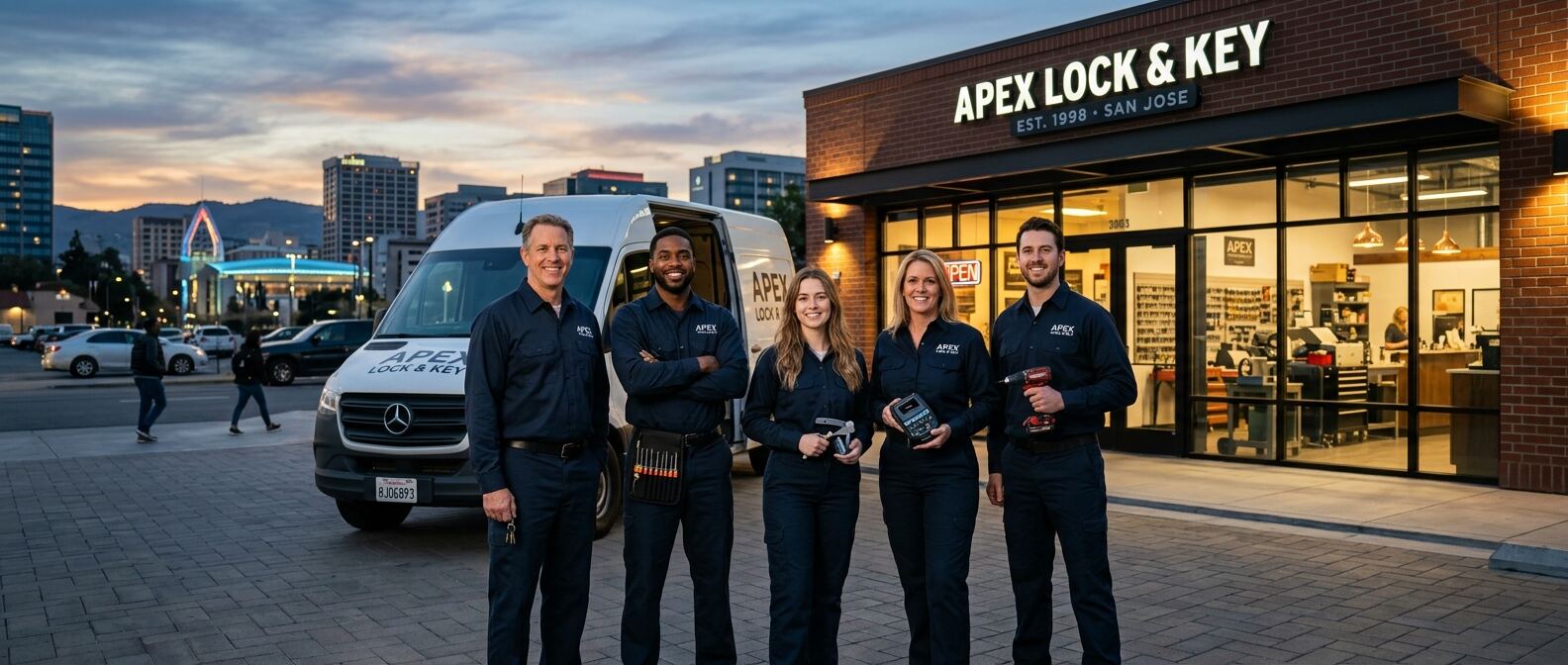 Auto Locksmith San Jose professional team